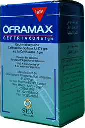 [26933] OFRAMAX 1GM I.V VIAL