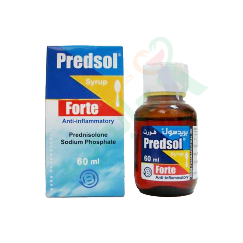 PREDSOL FORTE SYRUP 60 ML-- | Abdin Pharmacies