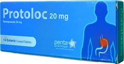 [63850] PROTOLOC 20 MG 14 TABLET