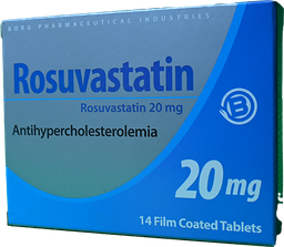 [59846] ROSUVASTATIN 20 MG 14 TABLET