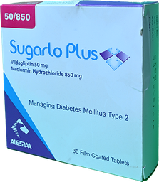 [93719] SUGARLO PLUS 50 MG / 850 MG 30TABLET