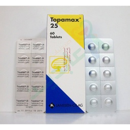 [21518] TOPAMAX 25 MG 60 TABLET