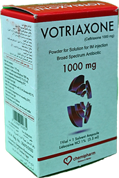 [93592] VOTRIAXONE 1000MG 1VIAL