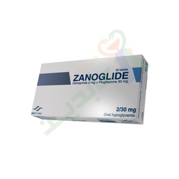 [52886] ZANOGLIDE 2/30 MG 30 TABLET--
