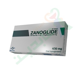 [54457] ZANOGLIDE 4/30 MG 30 TABLET