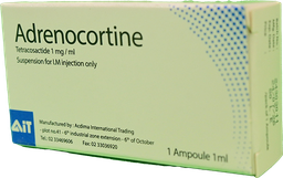 [96326] ADRENOCORTINE 1 AMPOULES