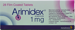 [47929] ARIMIDEX  1 MG  28 TABLET