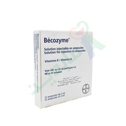 [37403] BECOZYME  12 AMPULES  2 ML--
