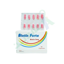 [47335] BIOTIN  FORTE  5 MG  60 CAPSULES