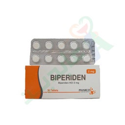 [50233] BIPERIDEN  2 MG  30 TABLET--