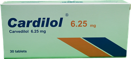 [50806] CARDILOL 6.25 MG 30 TABLET