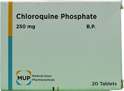 [19962] CHLOROQUINE PHOSPHATE 250 MG 20 TABLET