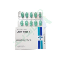 [49748] CIPRODIAZOL 500 MG 20 TABLET