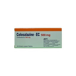 [50128] COLOSALAZINE EC 500 MG 20 TABLET