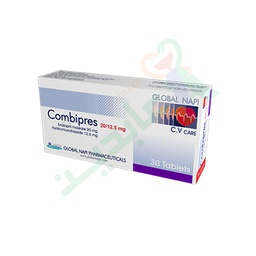 [54357] COMBIPRES 20 / 12.5 MG 30 TABLET--