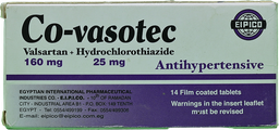 [50109] CO-VASOTEC 160 /25 MG 14 TABLET