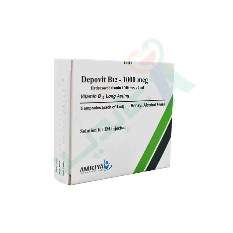 depovit b12 injection DEPOVIT B12 5 AMPULES--