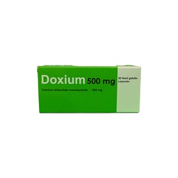 [33318] DOXIUM 500 MG 30 CAPSULES