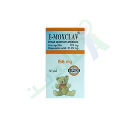 [2772] E-MOXCLAVE 156 MG SYRUP 60 ML--