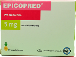 [96196] EPICOPRED 5 MG 30 TABLET