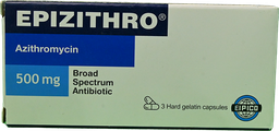 [96319] EPIZITHRO 500 MG 3 CAPSULES