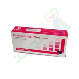 [59509] GLIMEPRIDE PLUS 4/30 MG 30 TABLET