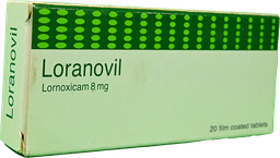 [50913] LORANOVIL 8 MG 20 TABLET