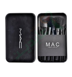 [77343] MAC Metal case makeup brush set--