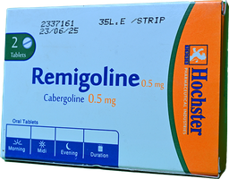 [93657] REMIGOLINE .5MG 2 TABLET