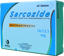 [49085] SARCOZIDE 16/12.5 MG 20 TABLET