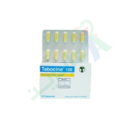 [27025] TABOCIN 100 MG 10 CAPSULES--