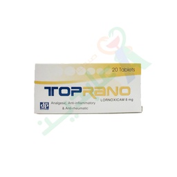 [39947] TOPRANO 8 MG 20 TABLET