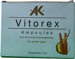 [91164] VITOREX HAIR TONIC LOTION 5 AMPULES