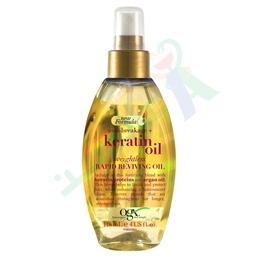 [6224] OGX KERATIN OIL RAPID REVIVING OIL 118ML--