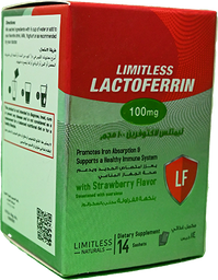 [98704] LIMITLESS LACTOFERRIN 100 MG 14 SACHETS