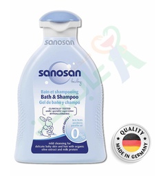 [90648] SANOSAN BABY BATH & SHAMPOO 100 ML--