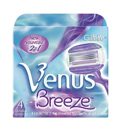 [51726] GILLETTE VENUS BREEZE BLADES 4 PCS