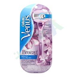 [57757] GILLETTE VENUS BREEZE MACHINE + 2 BLADES