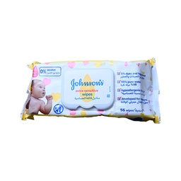 [11106] JOHNSONS EXTRA SENSITIVE WIPES 56 WIPES 250