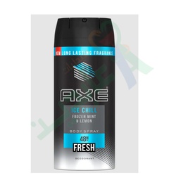 [99307] AXE SPRAY ICE CHILL ICED MINT&LEMON SCENT 150ML--