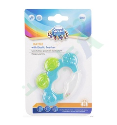 [92753] CANPOL BABIES RATTLE WITH ELASTIC TEETHER 74/001--