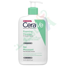 [99976] CERAVE FOAMING CLEANSER GEL MOUSSANT 473ML