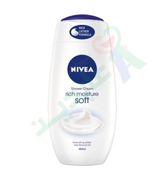 [62927] NIVEA SHOWER CREAM CREME SOFT 250ML--