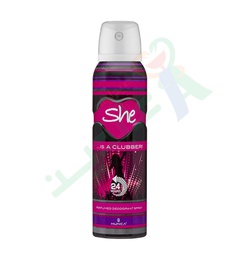 [55265] SHE SPRAY IS A CLUBBER 150 ML