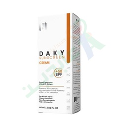 [101892] DAKY SUN SCREEN +50 SPF CREAM 60GM