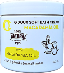 [102077] G DOUX BATH CREAM MACADAMIA OIL 500ML