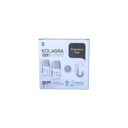 [105294] KOLAGRA WH ROLL-ON FRAGRANCE FREE 60 ML 2PCS