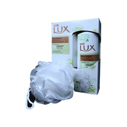 [106081] LUX BODY WASH GARDENIA 250ML + LOOFA