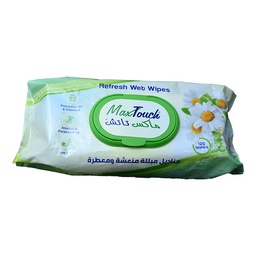 [58863] MAX TOUCH REFRESHING 120 WIPES CAP