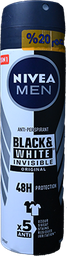 [91108] NIVEA INVISIBAL BLACK &WHITE M 150 ML 20% DISC